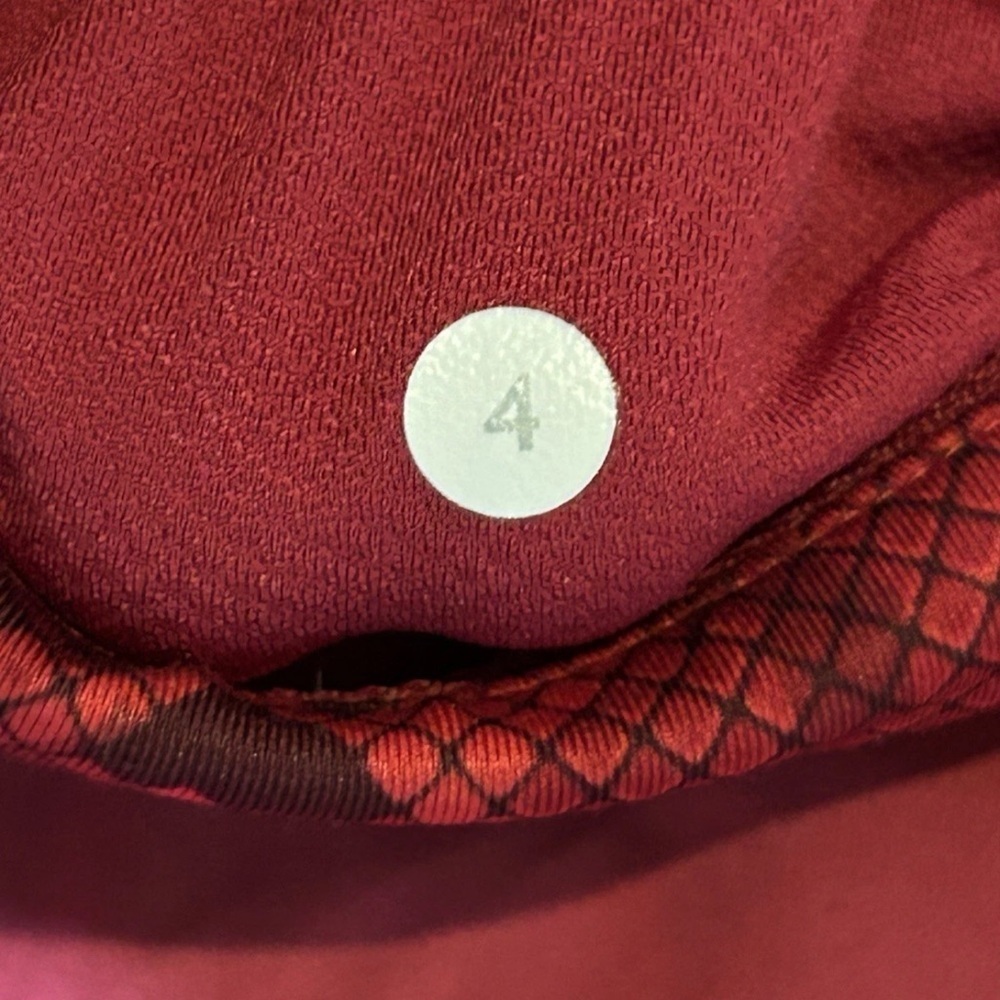 Lululemon Cranberry Pace Rival Skirt 4 Regular - Picture 4 of 10
